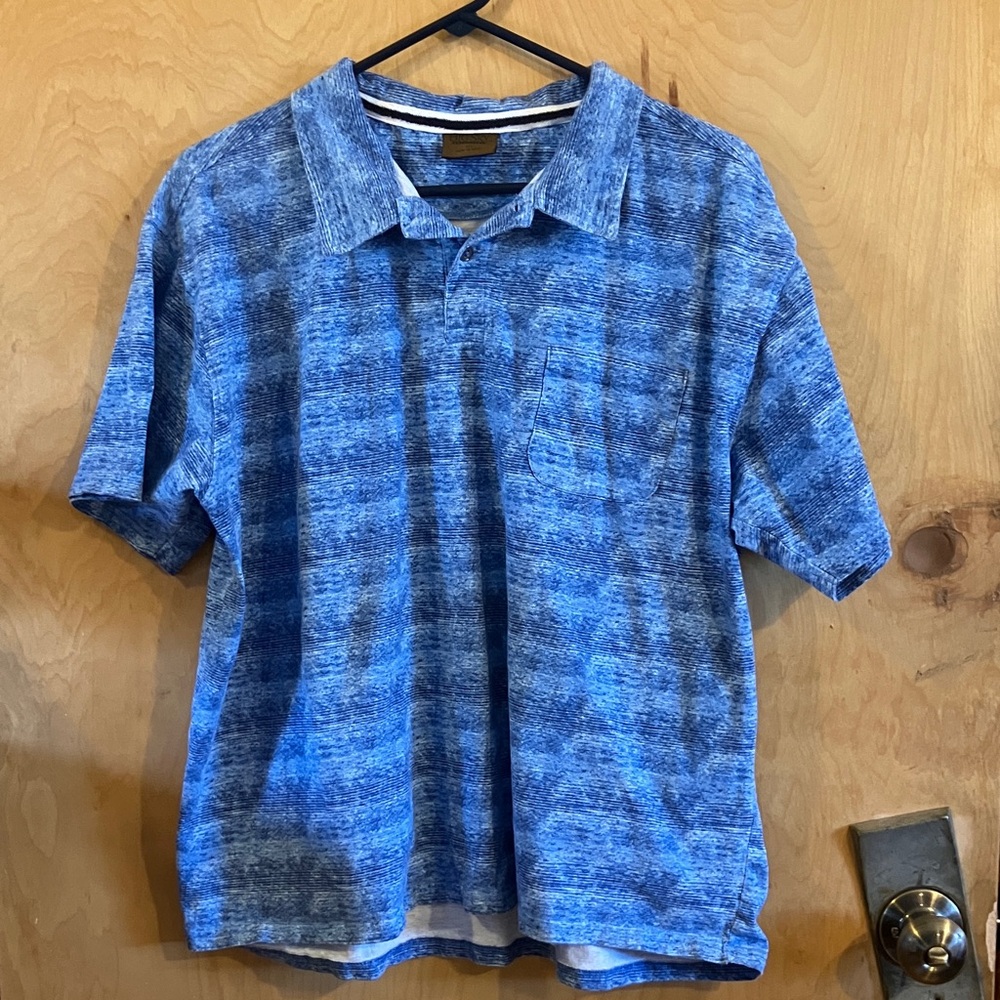 Men's Blue Polo Shirt